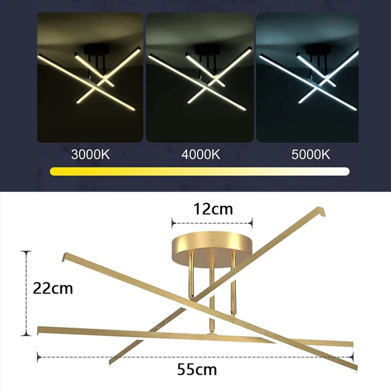 Luminária Led moderna Fency